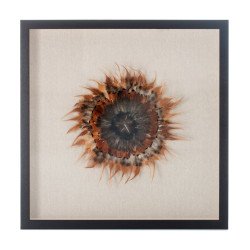 Feder-Wandbild Federschmuck