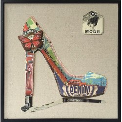 Papier Wandbild Style